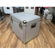 Пустой алюминиевый ящик для хранения с подкладкой из EVA